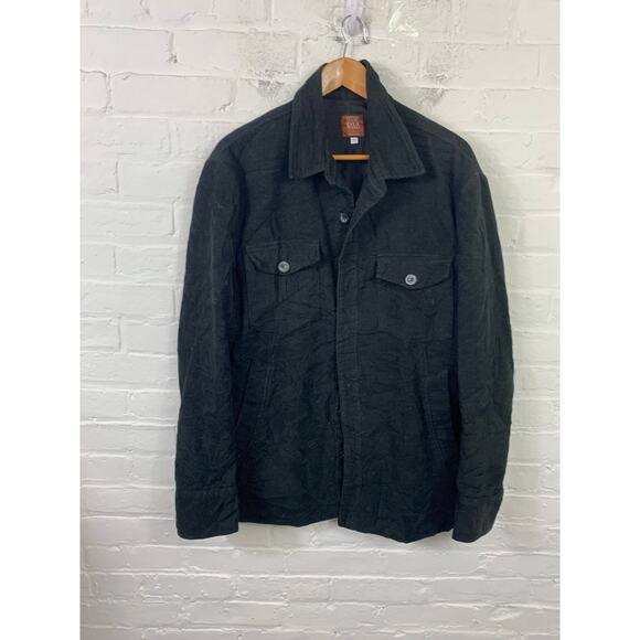 VTG Marc Baxis Women's Los Angeles Soft Button Up Blazer Dark Green Size L - Picture 1 of 4